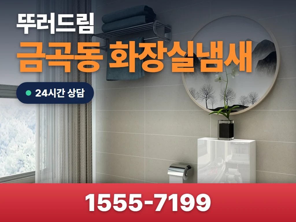금곡동 화장실냄새 현장